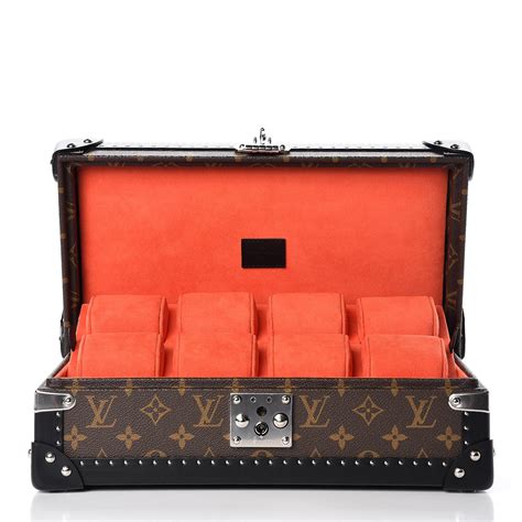 louis vuitton mens watch case|8 Watch Case Monogram Eclipse Canvas .